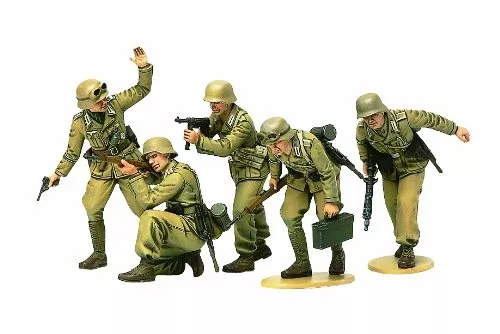 TAMIYA 35314 German Africa Corps Infantry Set 1/35 Scale Kit
