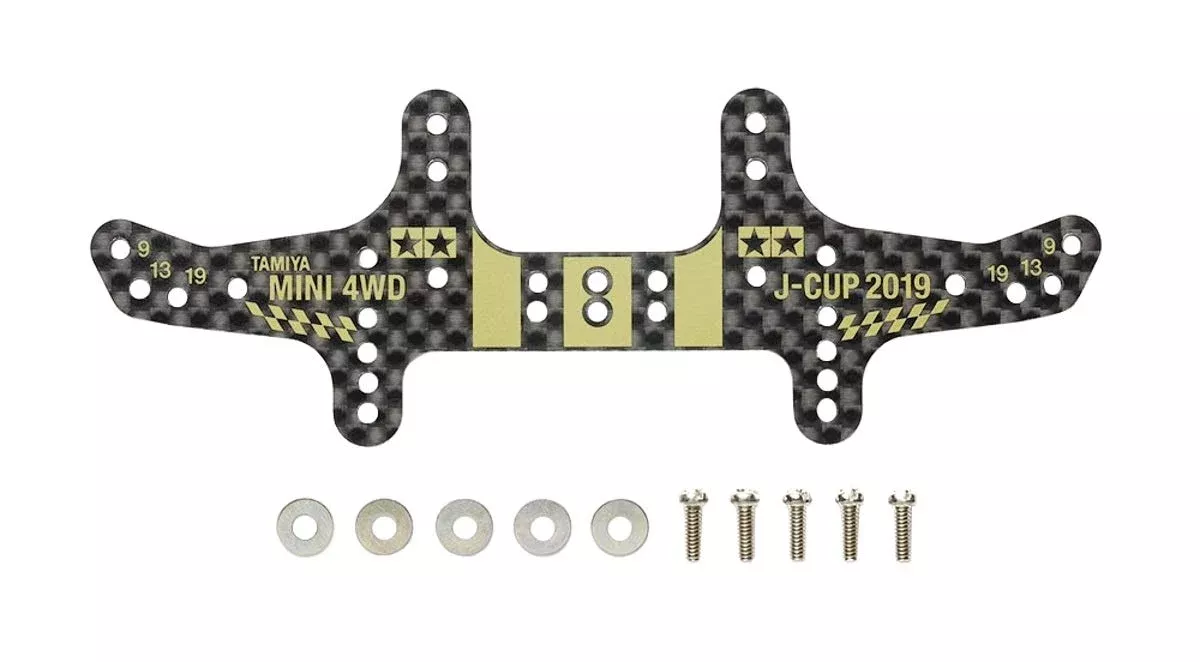 TAMIYA 95122 Mini 4Wd Hg Carbon Multi Rear Roller Setting Stay 1.5Mm J-Cup 2019