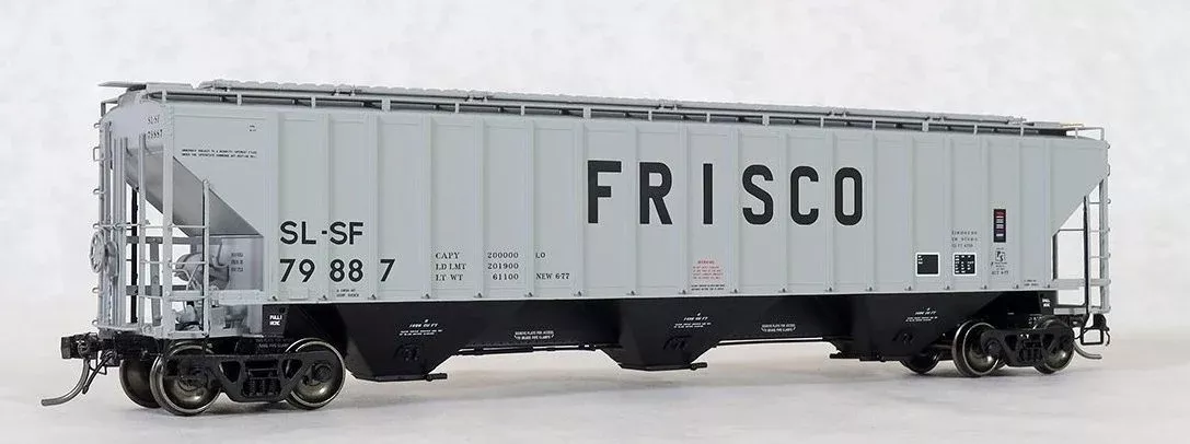 Tangent Scale Models 20062 PS 4750 Covered Hopper "Delivery Gray 6-1977" Frisco SLSF 79970