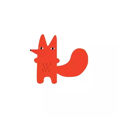 Tattly Pairs Sisi Squirrel Tattoo