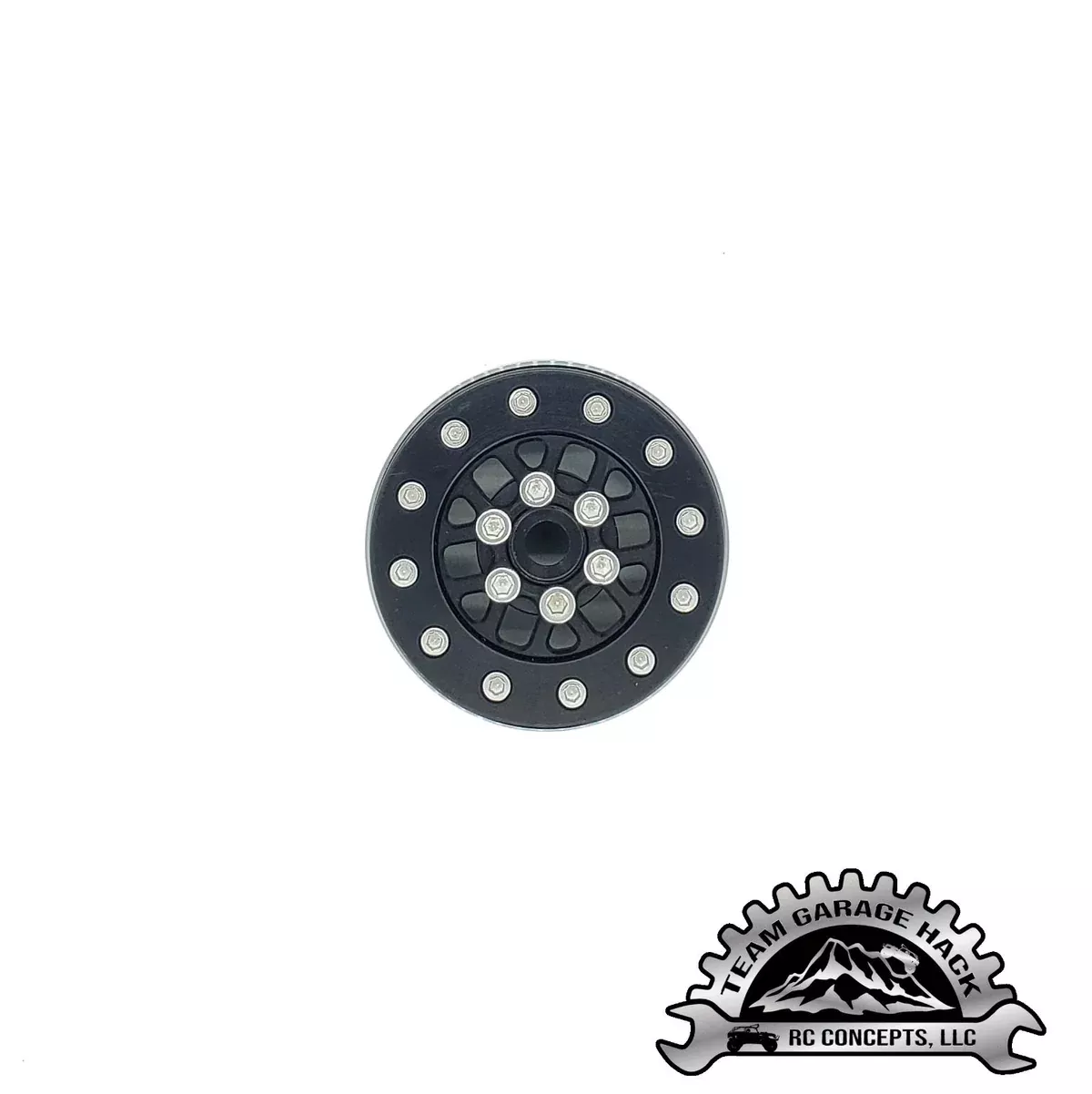 Team Garage Hack Black H.O. Boxcar E.B.R. Edition Wheels with Steel Inner Ring