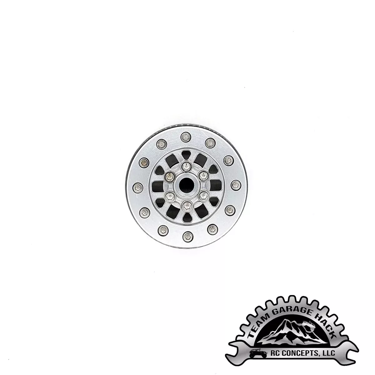 Team Garage Hack Clear H.O. Boxcar E.B.R. Edition Wheels with Steel Inner Ring