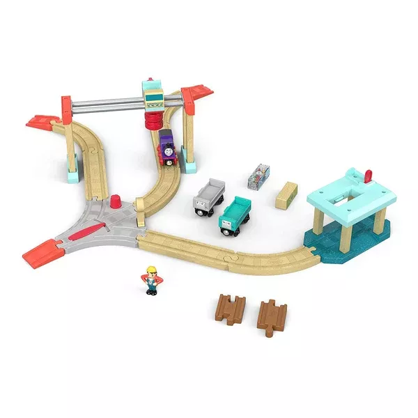 Thomas And Friends Wood Lift and Load Cargo Set