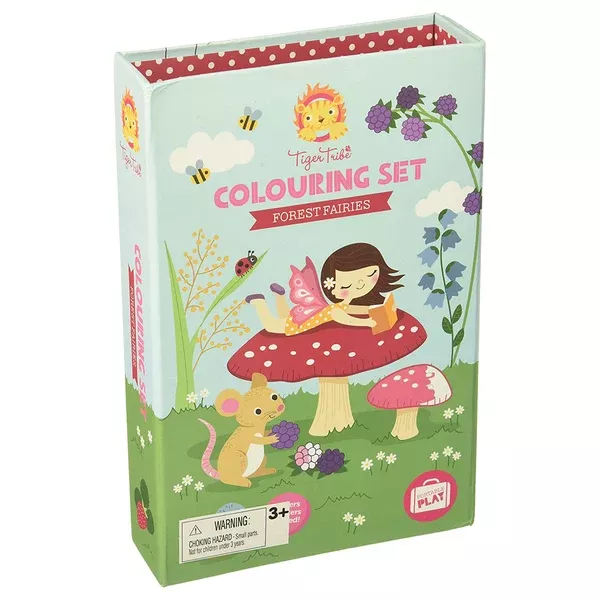 Tiger Tribe Forest Fairies Coloring Set