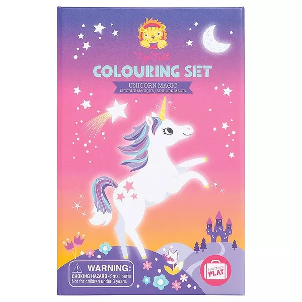 Tiger Tribe Unicorn Magic Coloring Set