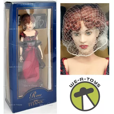 Titanic Rose Played By Kate Winslet 16" Vinyl Portrait Doll Franklin Mint NEW