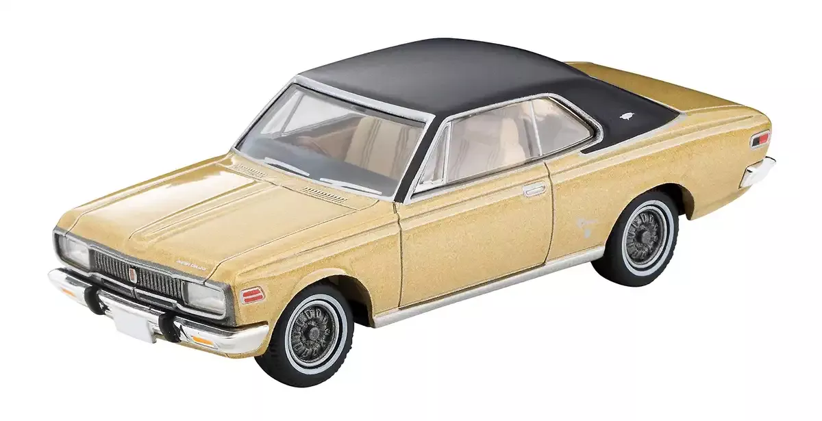 Tomytec LV-192b Tomica Limited Vintage 1/64 Toyopet Crown Hardtop Super Deluxe 70 Year Gold / Black