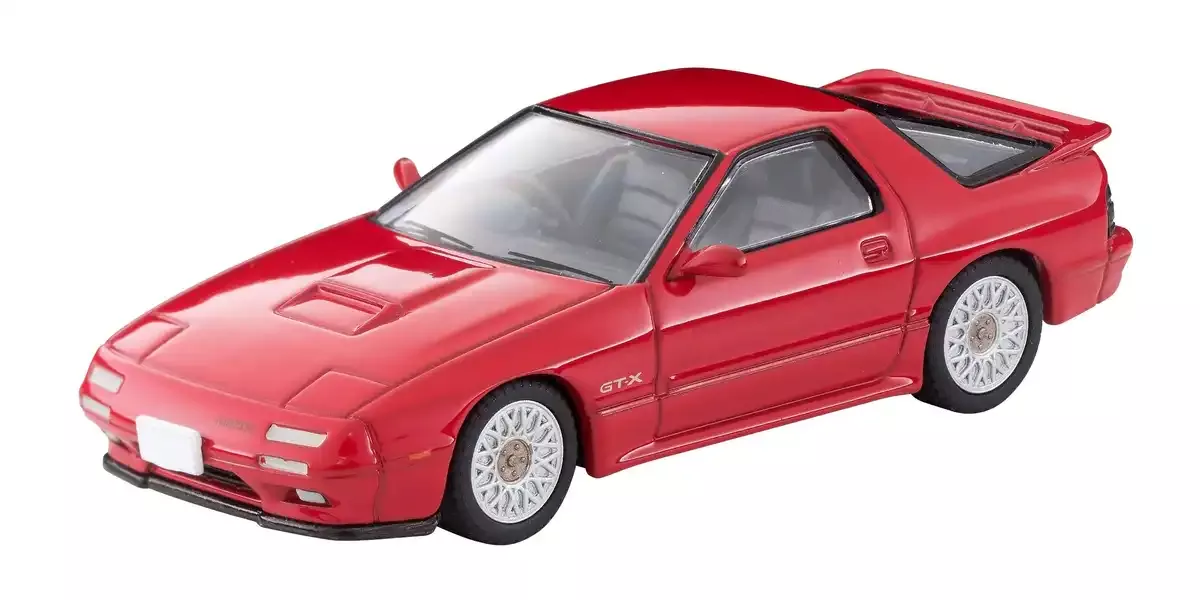 Tomytec Lv-N192d Tomica Limited Vintage Neo Mazda Savanna Rx-7 Gt-X Red 1/64 Scale Car