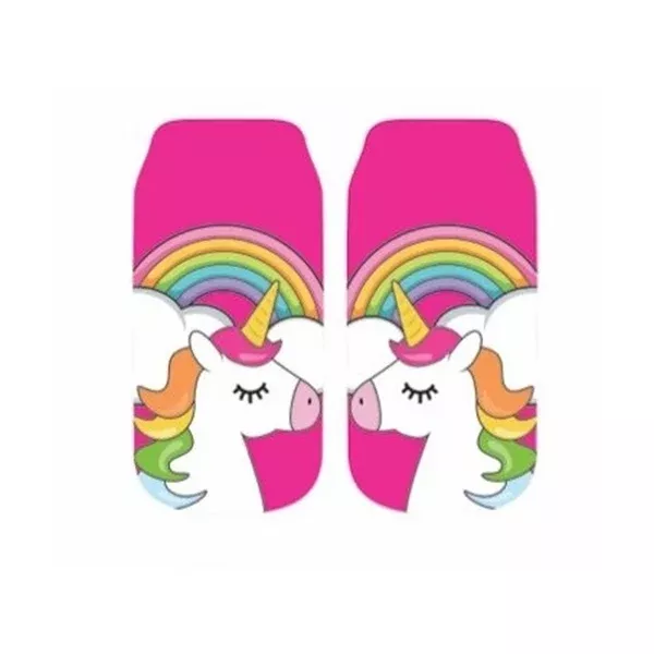 Top Trenz Unicorn Rainbow Cloud Pink Socks
