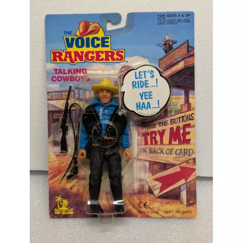 TOY ISLAND Talking Cowboys Deputy Butch Cody MOC