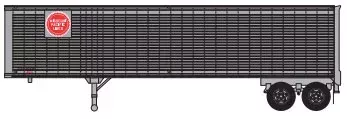Trainworx 8020301 HO Scale 40′ Corrugated Trailer MP #1