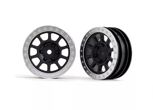 Traxxas 2481 2.2" Graphite Gray Satin Wheels for Bandit Front