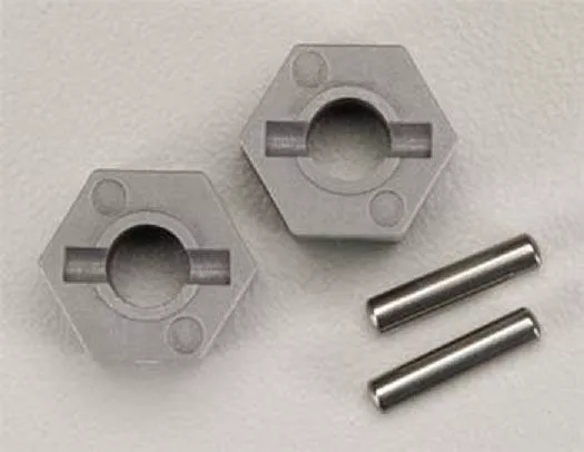 Traxxas 3654 Front Hex Wheel Hubs w/Axle Pins (2) Slash Stampede Rustler