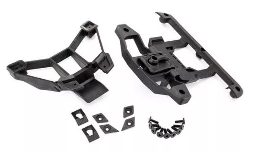 Traxxas 8915 Body Mounts Front & Rear/ 3x12mm BCS (1) Maxx