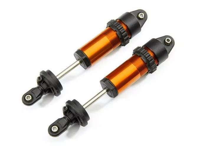 Traxxas 8961T GT-Maxx Assembled Aluminum Shocks Orange