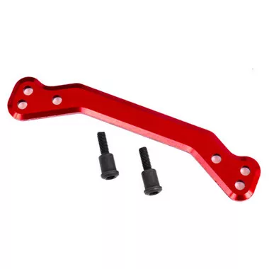 Traxxas 9546R Aluminum Steering Drag Link Red w/ 3x14mm SS (2) for Sledge