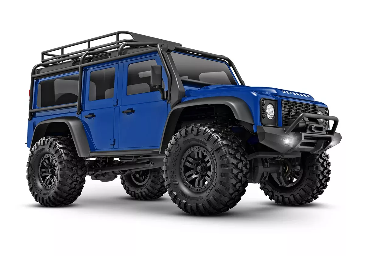 Traxxas 97054-1 Blue 1/18 TRX-4m Scale and Trail Crawler with Land Rover Defender Body