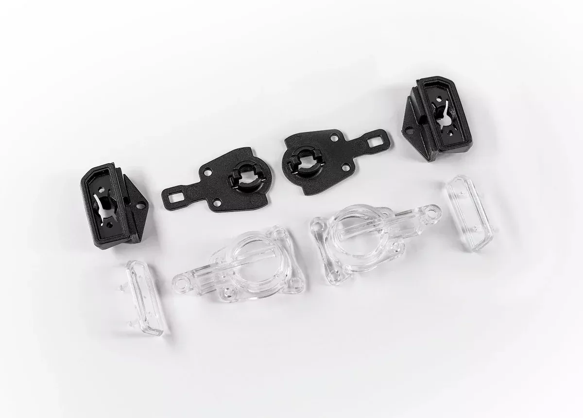 Traxxas 9718 LED Headlight and Tail Light Lenses for TRX-4M Bronco 9711 Body