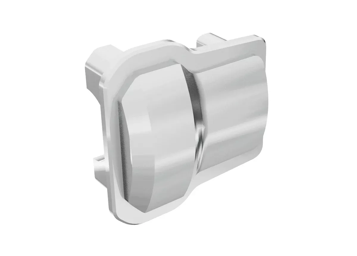Traxxas 9738 Satin Chrome Front or Rear Differential Cover for TRX-4M