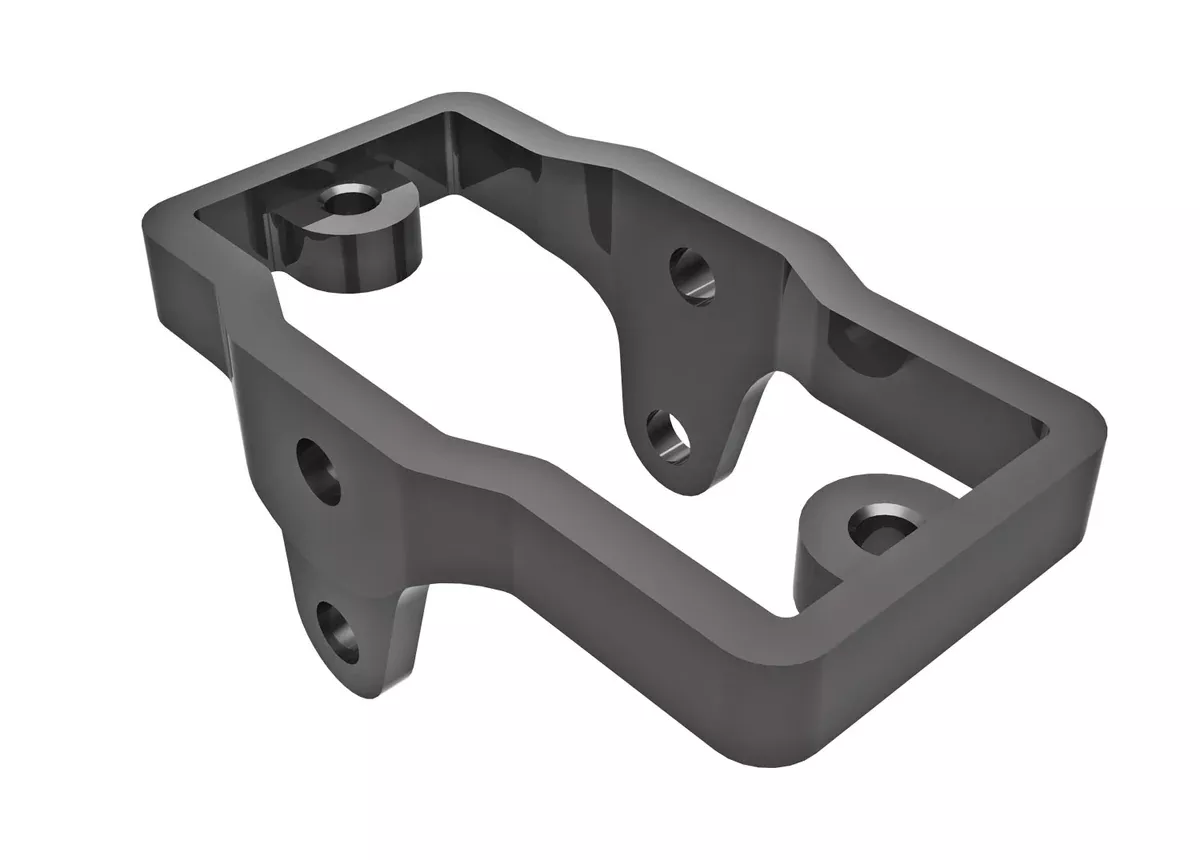 Traxxas 9739 Gray Aluminum Servo Mount for TRX-4M