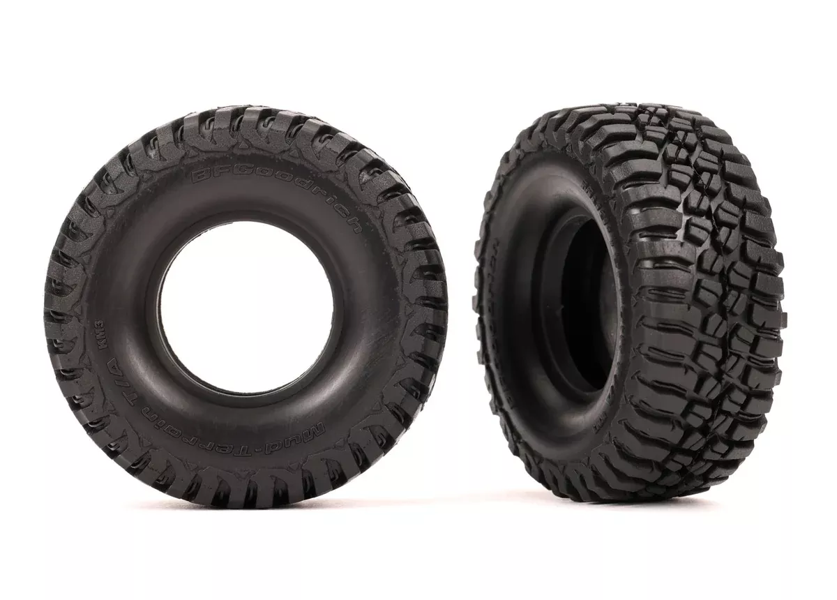 Traxxas 9771 1.0" BFGoodrich Mud-Terrain T/A KM3 Tires