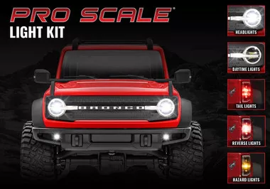 Traxxas 9783 Pro Scale LED Light Set for TRX-4M Ford Bronco