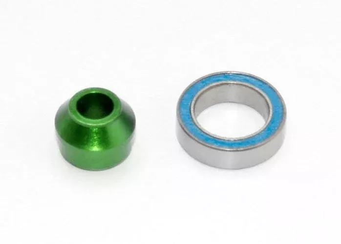 Traxxas Bearing Adapter 6061-T6 Aluminum (Green-Anodized) Stampede 4X4 /Slash