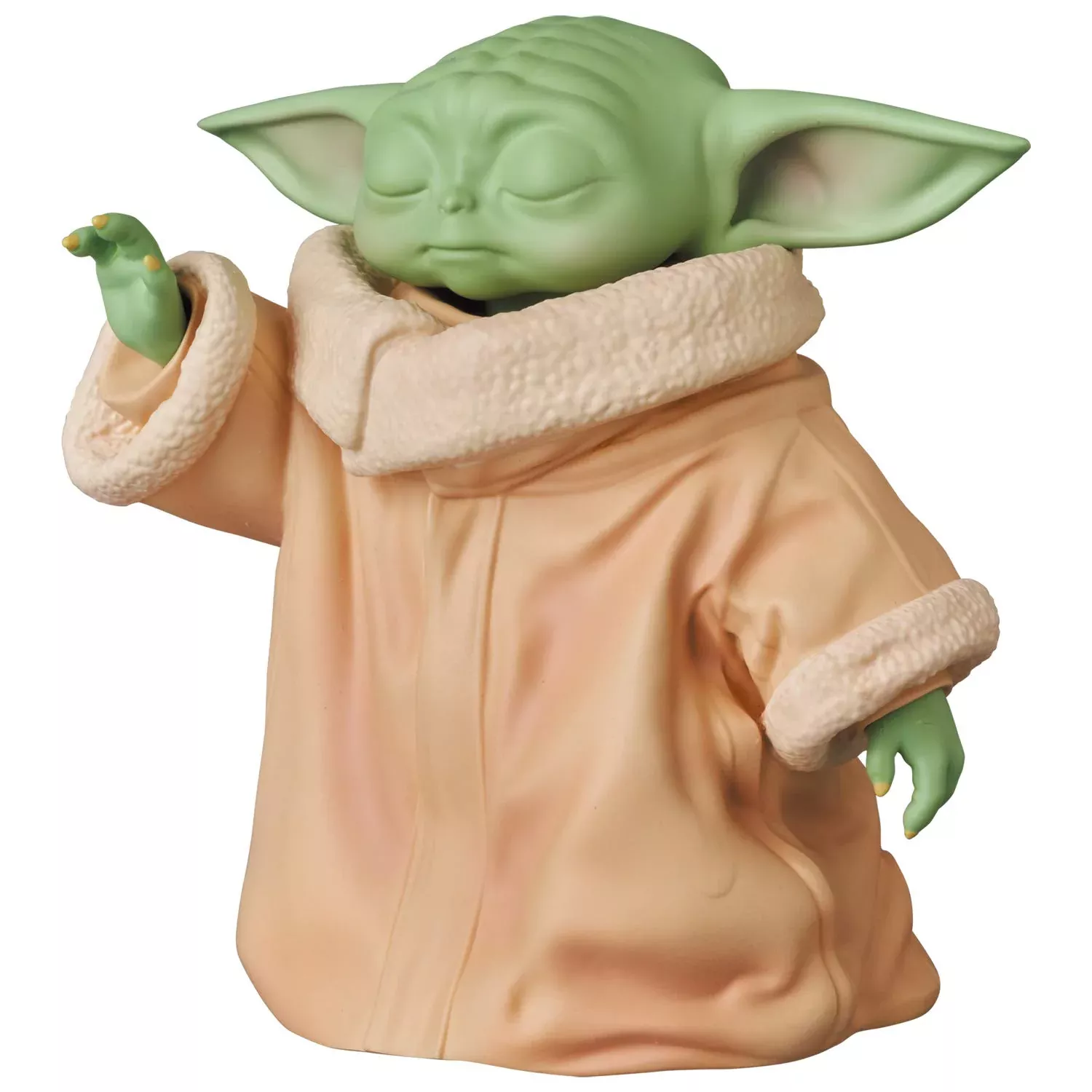 Udf Ultra Detail Figure No.615 Grogu (Tm) / Grogu (Tm) Force Height Approx 70Mm Painted Complete Figure