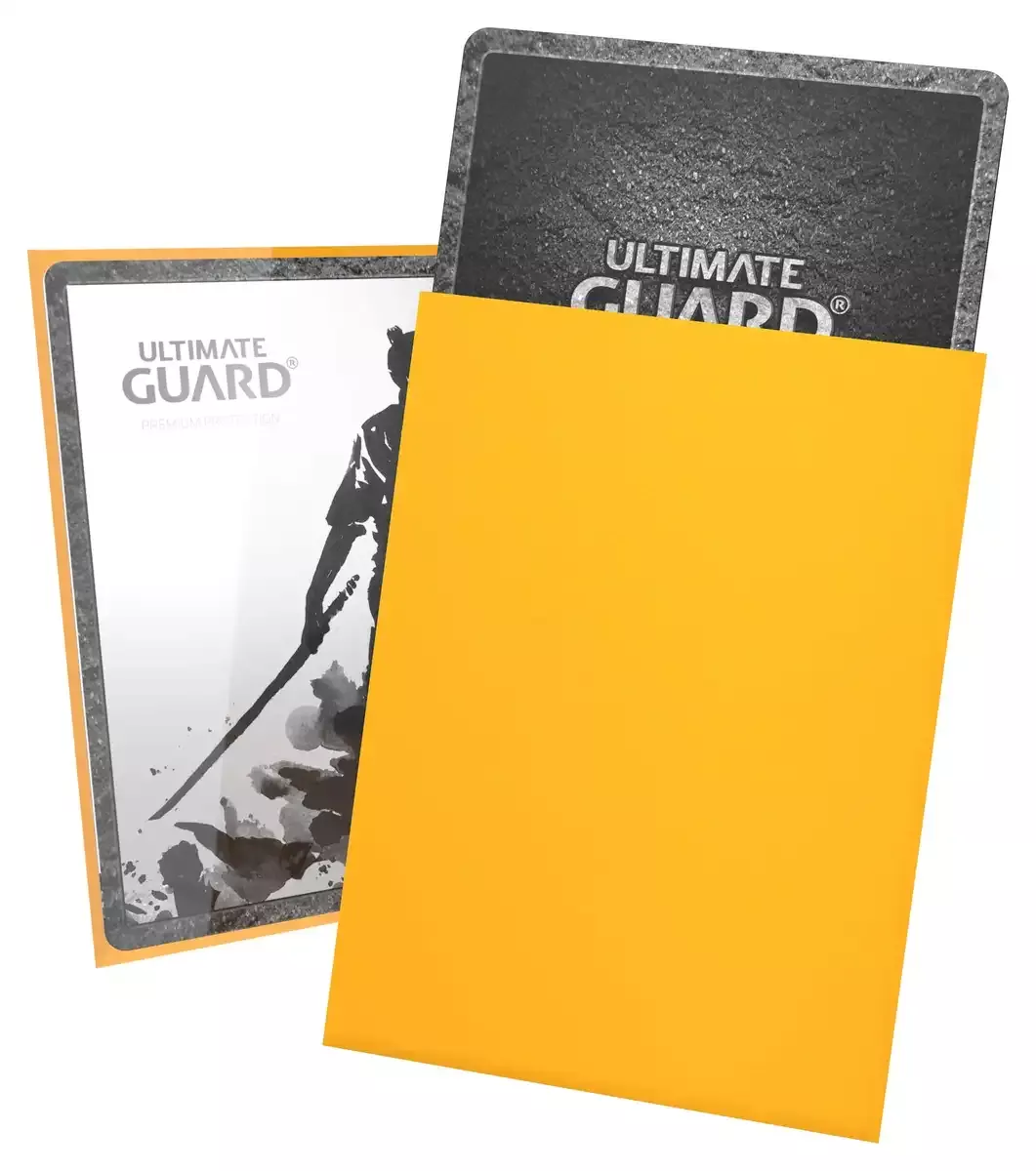 Ultimate Guard Katana Sleeves Standard Size Yellow X 100 Set