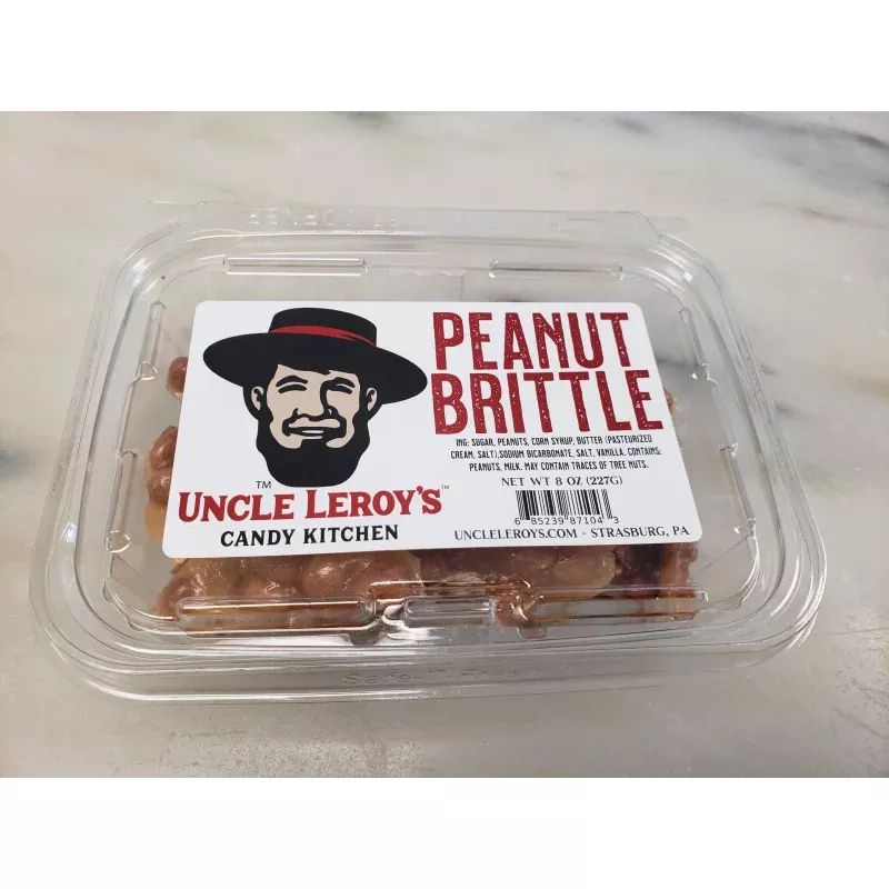 Uncle Leroy's Peanut Brittle 8 oz.
