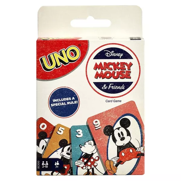 Uno Mickey Mouse And Friends The Card Game