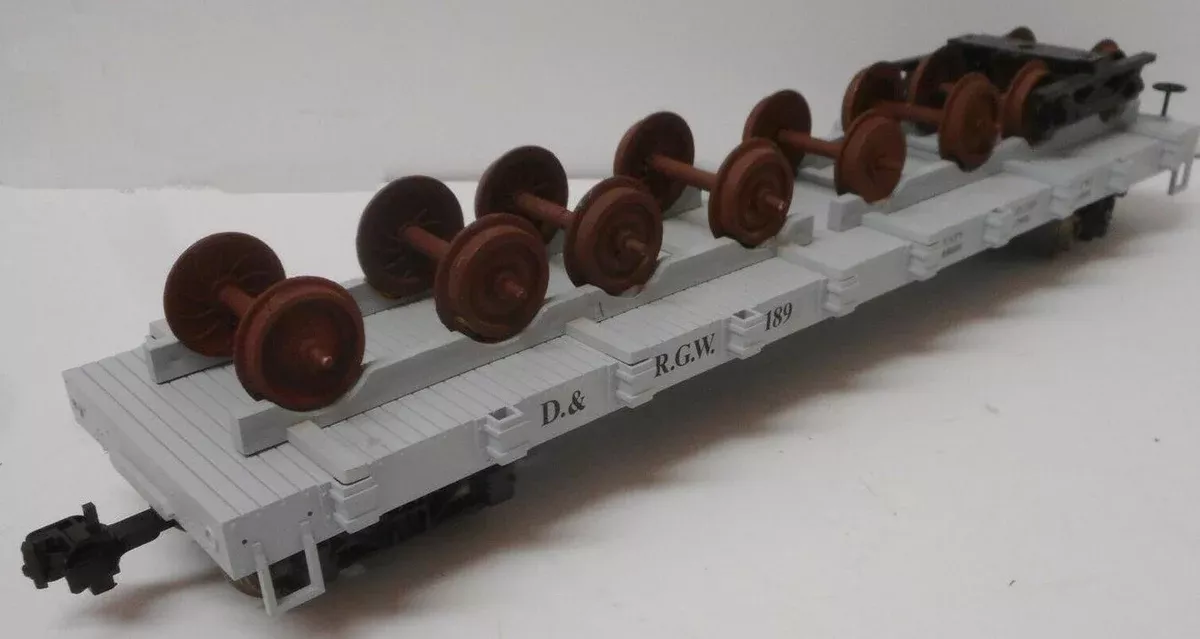 USA Trains R1882 G Gauge Wheel Car D&RGW #1827