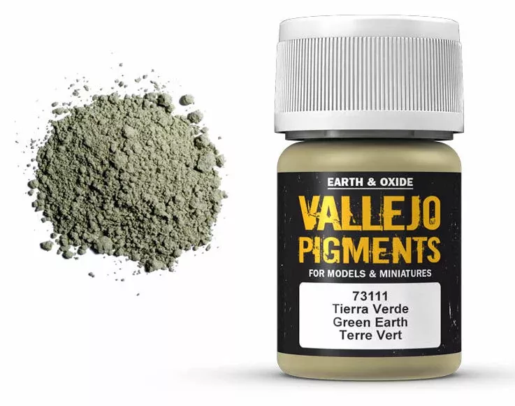 Vallejo 73.111 Green Earth Pigment Powder