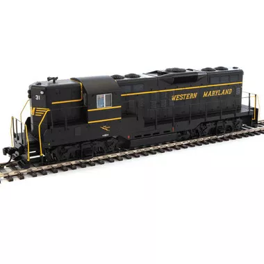Walthers 910-10489 EMD GP9 Phase II Western Maryland #37 Locomotive HO Scale