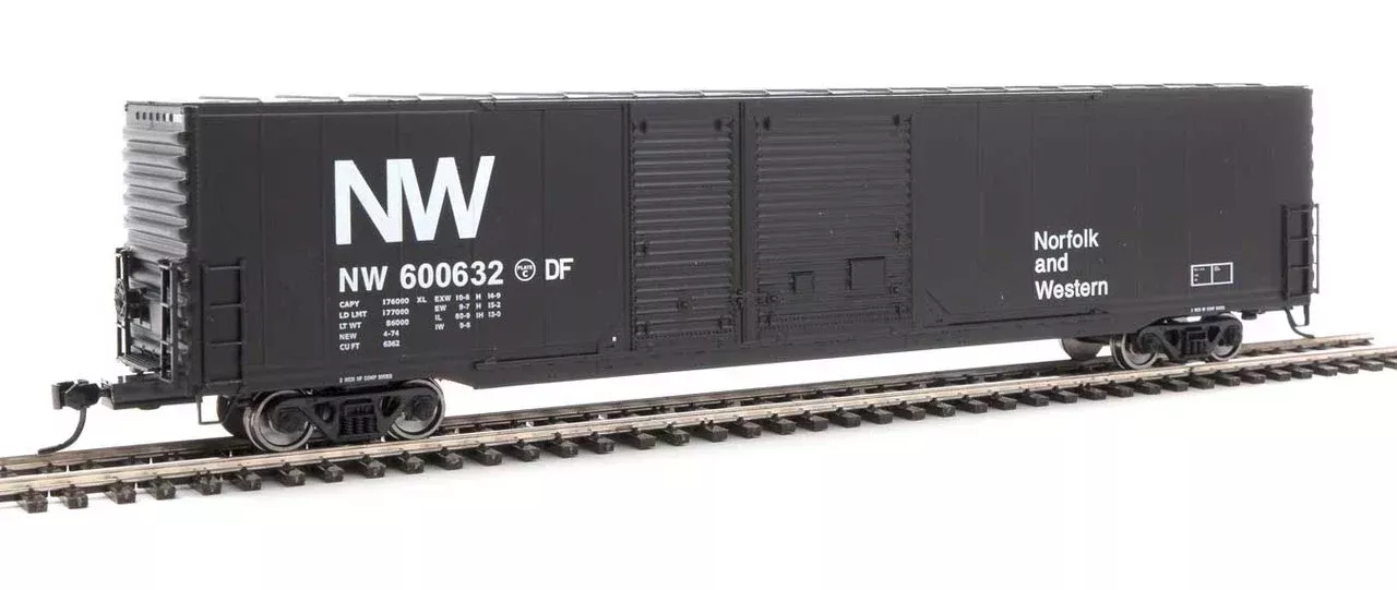 Walthers 910-3210 60′ Auto Parts Boxcar N&W – Norfolk & Western #600632 HO Scale