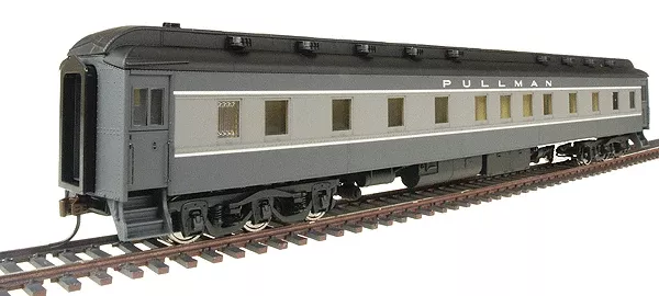 Walthers 932-10416 HO Scale Pullman Heavyweight 6-3 Sleeper 2 Tone Gray