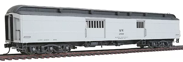 Walthers 932-10530 HO Scale 70' ACF Heavyweight Baggage Car MW 2010