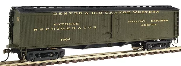 Walthers 932-5479 HO Scale GACX Wood Reefer (GSC Trucks) Rio Grande D&RGW 1604