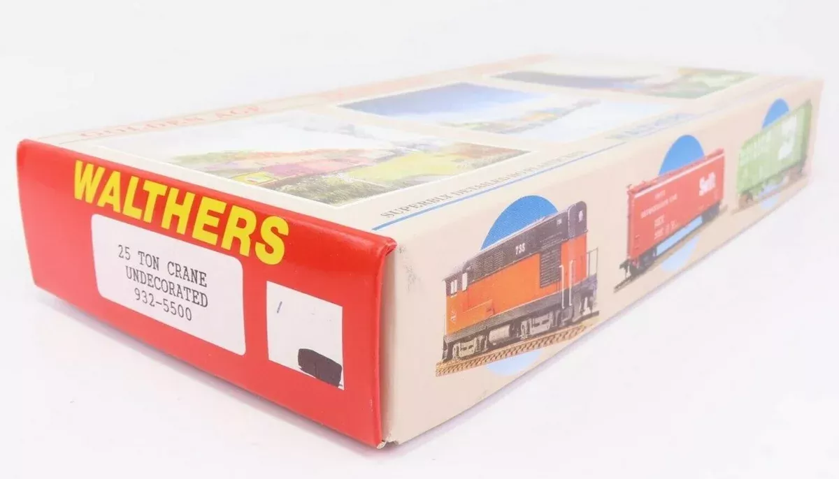 Walthers 932-5500 HO Scale 25 Ton Crane Kit