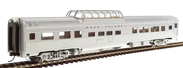 Walthers 932-6492 HO Scale 85' Budd Dome Coach Rock Island RI