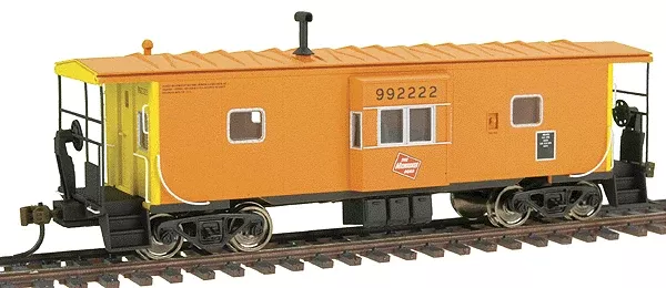 Walthers 932-7621 HO Scale International Bay Window Caboose Milwaukee Road MILW 992222