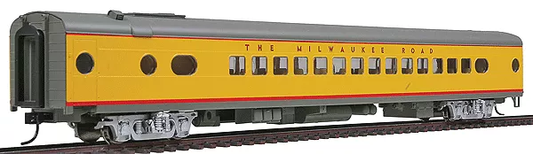 Walthers 932-9251 HO Scale Yellow Hiawatha 30 Seat Parlor Milwaukee Road MILW