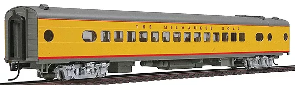 Walthers 932-9252 HO Scale Yellow Hiawatha 30 Seat Parlor Milwaukee Road MILW
