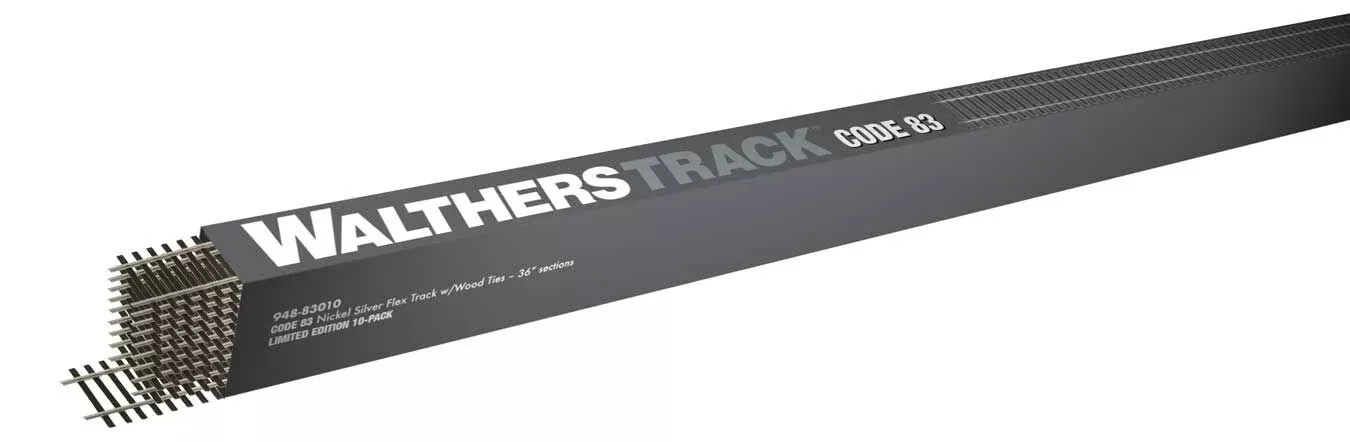 Walthers 948-83010 HO Scale Code 83 Flex Track
