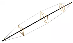 Walthers Cornerstone 933-2955 HO Support Trusses Photo-Etched Kit