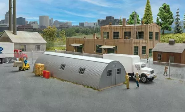 Walthers Cornerstone 933-3560 HO Scale Quonset Hut Kit