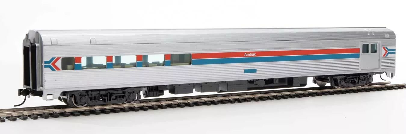 Walthers Mainline 910-30065 HO Scale 85' Budd Baggage Lounge Amtrak Phase I