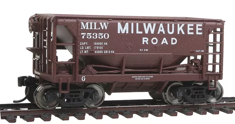 Walthers Mainline 910-58007 HO Scale 24' Ore Car 6 Pack Milwaukee Road MILW #1