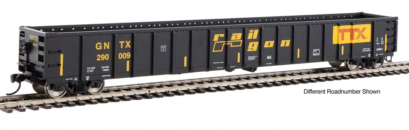 Walthers MainLine 910-6420 68' Gondola Railgon GNTX 290058