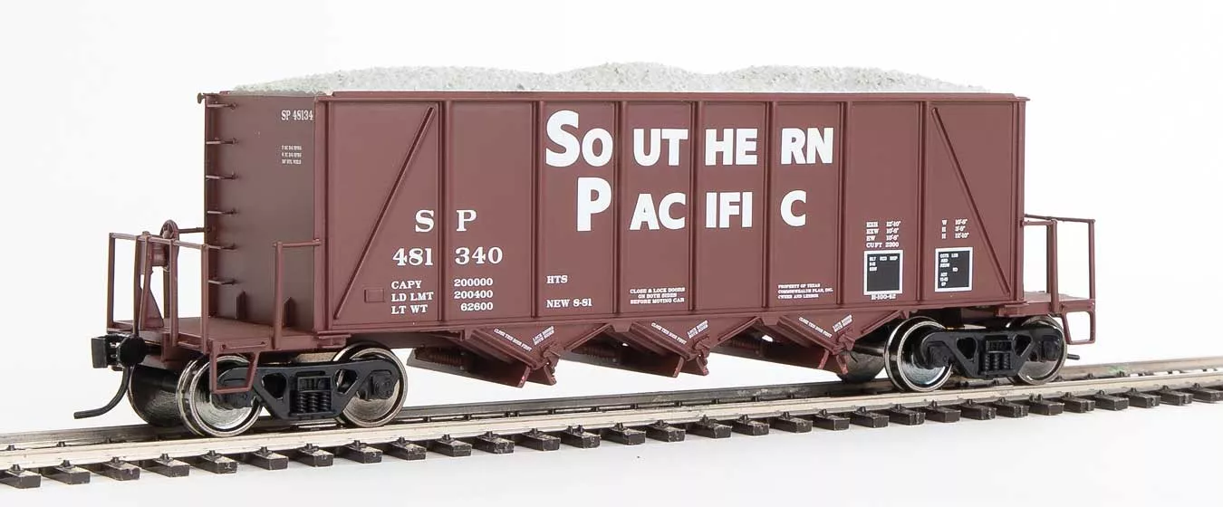 Walthers Proto 920-106030 HO Scale 40' Ortner 100 Ton Aggregate Hopper Southern Pacific SP 481340